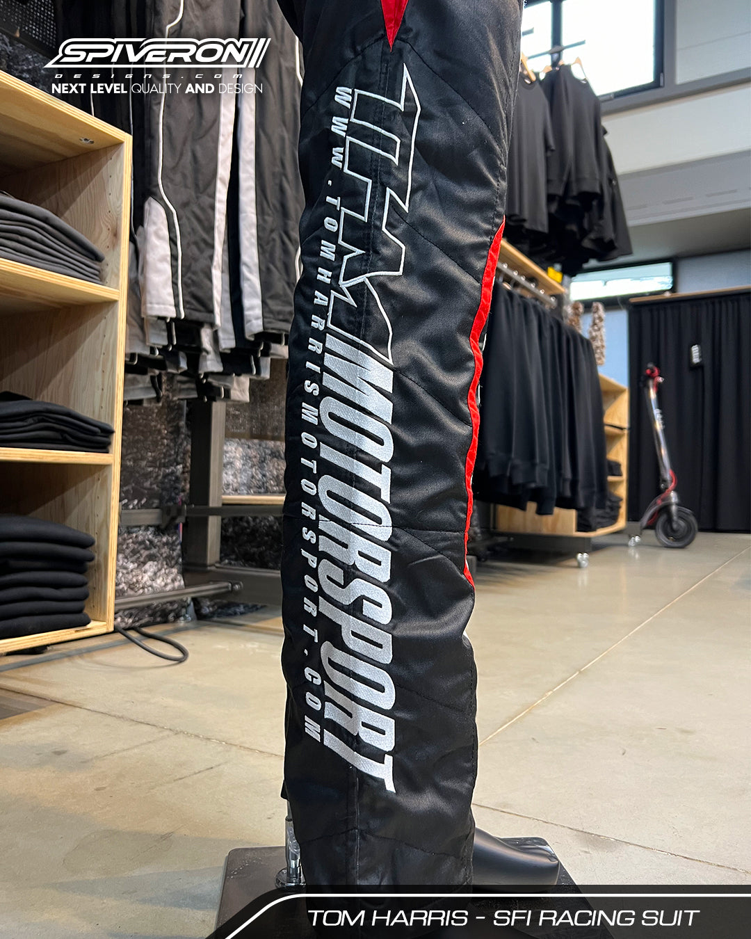 Gepersonaliseerde Raceoverall - Premium SFI 3.2A/5 - Spiveron Designs
