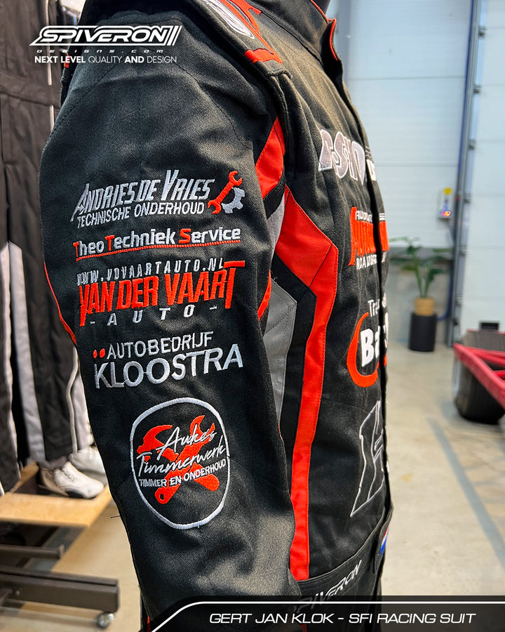 Gepersonaliseerde Raceoverall - Ultra Shiney SFI 3.2A/5 - Spiveron Designs