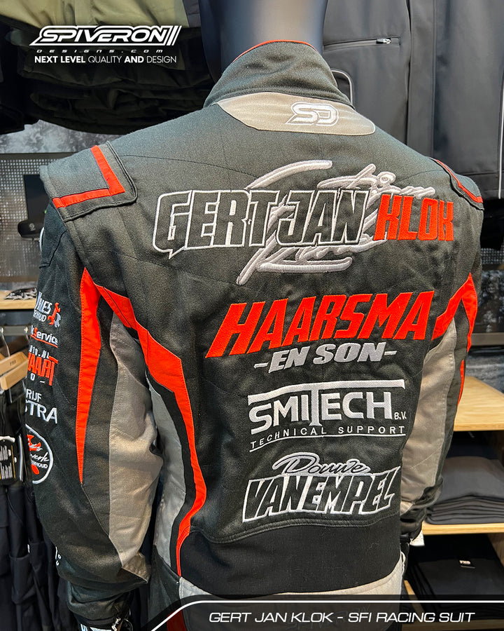 Gepersonaliseerde Raceoverall - Ultra Shiney SFI 3.2A/5 - Spiveron Designs