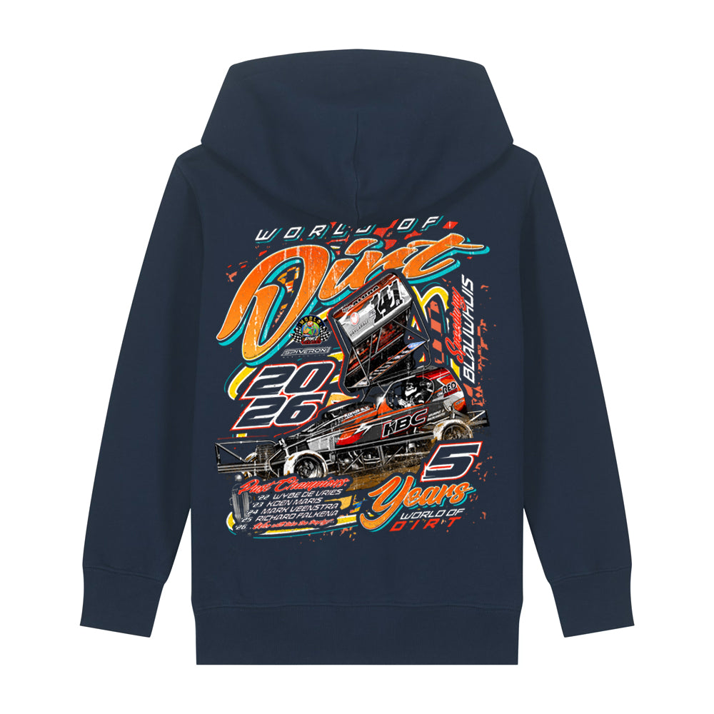 WORLD OF DIRT STOCKCAR F1 '26 – HOODIE KIDS